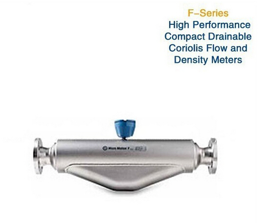 F-Series High-Performance, Compact Drainable Coriolis Flow and Density Meters